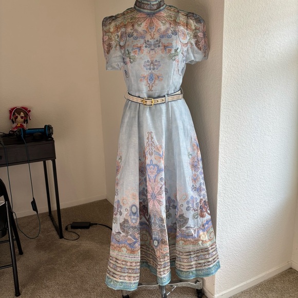 NWOT zimmermann Eden belted dress - Picture 7 of 13